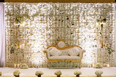 Impressive Indian wedding stage. Impressive Indian wedding stage.
