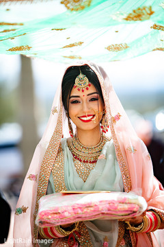 Sikh bride entry. Sikh bride entry.