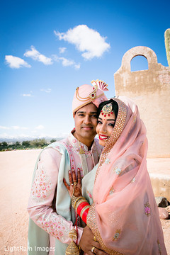 Handsome Indian bride and groom. Handsome Indian bride and groom.