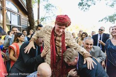 Sensational indian groom's baraat celebration Sensational indian groom's baraat celebration