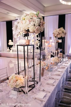 Floral arrangement details Floral arrangement details