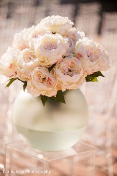 Floral arrangement details Floral arrangement details