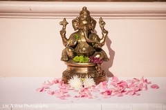 Statue of Ganesha at the reception Statue of Ganesha at the reception