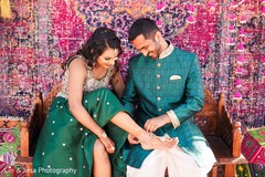 Maharani showing Raja her mehndi Maharani showing Raja her mehndi