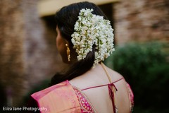 Floral accessories of the bride Floral accessories of the bride
