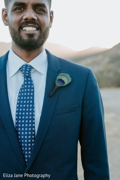 Indian groom wearing the tux Indian groom wearing the tux