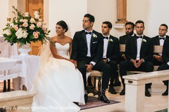 Sweet indian couple at their wedding ceremony. Sweet indian couple at their wedding ceremony.