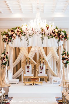 Brilliant Indian wedding mandap. Brilliant Indian wedding mandap.