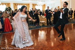 Indian couple first dance. Indian couple first dance.
