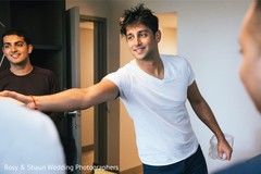 Indian groom getting ready scene. Indian groom getting ready scene.