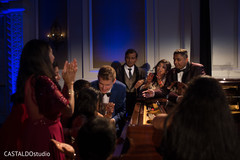 Groom with guests Groom with guests