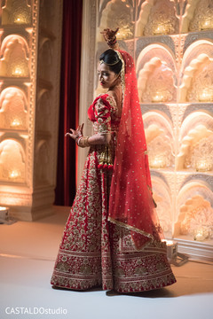 Maharani posing for the lengha Maharani posing for the lengha