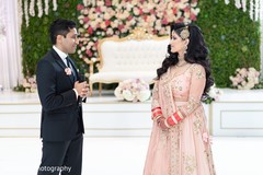 Romantic Indian groom's reception speech. Romantic Indian groom's reception speech.