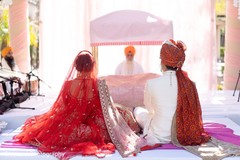 Indian couple at Sikh ceremony capture. Indian couple at Sikh ceremony capture.