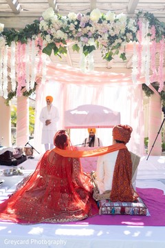 Sweet indian couple at their wedding ceremony. Sweet indian couple at their wedding ceremony.