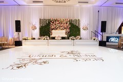 Phenomenal Indian wedding reception dance floor decor. Phenomenal Indian wedding reception dance floor decor.