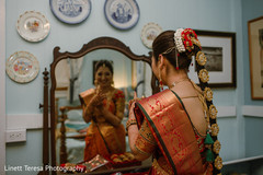Gorgeous maharani getting ready for ceremony. Gorgeous maharani getting ready for ceremony.