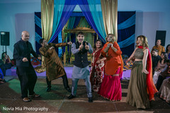 Traditional sangeet night performance Traditional sangeet night performance