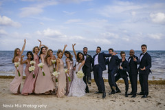 Glamorous beach side wedding photo shoot Glamorous beach side wedding photo shoot