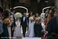 Glamorous Indian bride walking to the ceremony Glamorous Indian bride walking to the ceremony