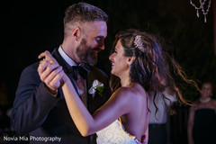 Indian bride and groom first dance capture Indian bride and groom first dance capture