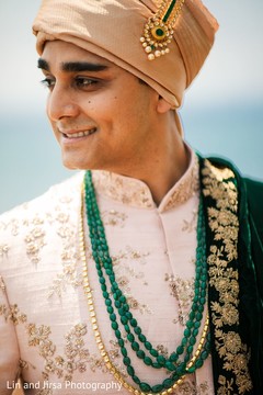 Charming indian groom's portrait. Charming indian groom's portrait.