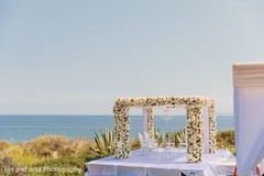 Incredible view of Indian wedding ceremony mandap. Incredible view of Indian wedding ceremony mandap.