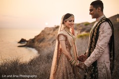 Indian bride and groom tender moment. Indian bride and groom tender moment.