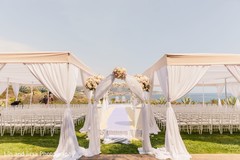 Magical indian wedding ceremony outdoors setup. Magical indian wedding ceremony outdoors setup.