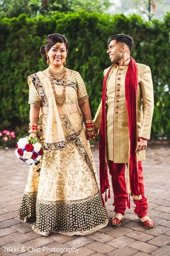Lovely Indian couple holding hands. Lovely Indian couple holding hands.