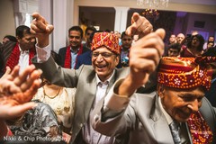 Joyful Indian wedding relatives celebrating. Joyful Indian wedding relatives celebrating.