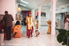 Indian groom's entrance to his ceremony. Indian groom's entrance to his ceremony.
