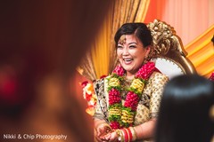 Sweet indian bride at her wedding ceremony. Sweet indian bride at her wedding ceremony.