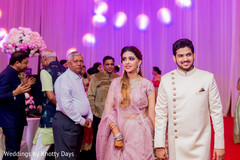 Couple during the celebration Couple during the celebration