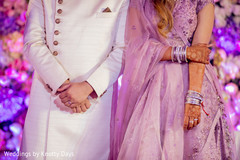 Indian bride showing her mehndi Indian bride showing her mehndi