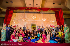 Couple with all guests looking amazing Couple with all guests looking amazing