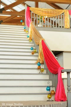 Elegant Indian pre-wedding decor. Elegant Indian pre-wedding decor.