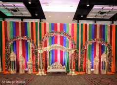 Stunning Sangeet stage decor. Stunning Sangeet stage decor.