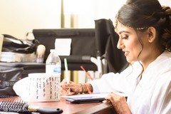 Maharani writing to groom capture. Maharani writing to groom capture.