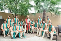 Elegant Indian groom and groomsmen capture. Elegant Indian groom and groomsmen capture.