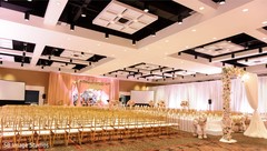 Marvelous Indian wedding ceremony venue decor. Marvelous Indian wedding ceremony venue decor.