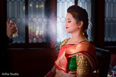 Beautiful Indian bride getting ready Beautiful Indian bride getting ready