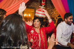 Indian wedding guests having a great time Indian wedding guests having a great time