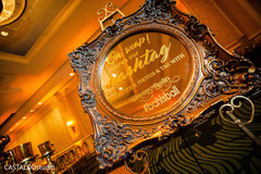 Personalized Indian wedding sign. Personalized Indian wedding sign.