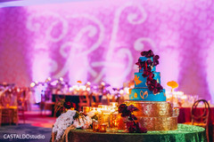 Incredible Indian wedding cake design. Incredible Indian wedding cake design.