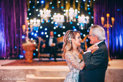 Sweet indian bride dancing with her father. Sweet indian bride dancing with her father.