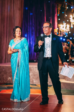 Indian groom's relatives speech moment. Indian groom's relatives speech moment.