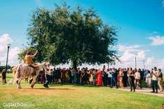 Elegant Indian groom arriving at his baraat celebration. Elegant Indian groom arriving at his baraat celebration.