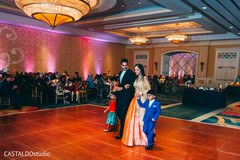 Marvelous entrance of Indian wedding reception relatives. Marvelous entrance of Indian wedding reception relatives.