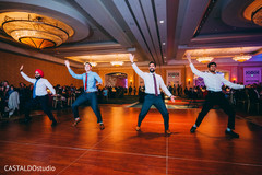 Indian groomsmen showing some dance moves. Indian groomsmen showing some dance moves.